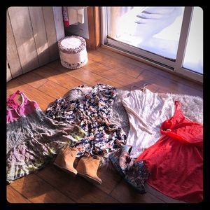 Bundle of Dresses, Romper Free People Dress!